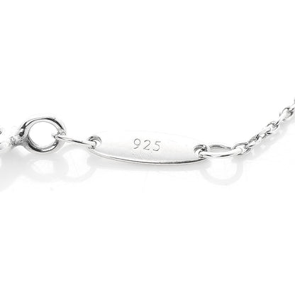 Tiffany Sterling Silver Diamond .09ct Elsa Peretti Diamonds By The Yard Bracelet 5 of 6