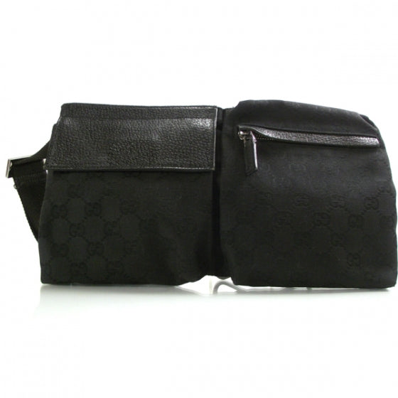 Monogram Belt Bag Black