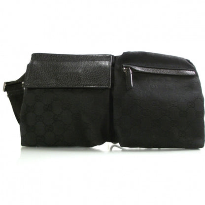 Gucci Monogram Belt Bag Black 1 of 11