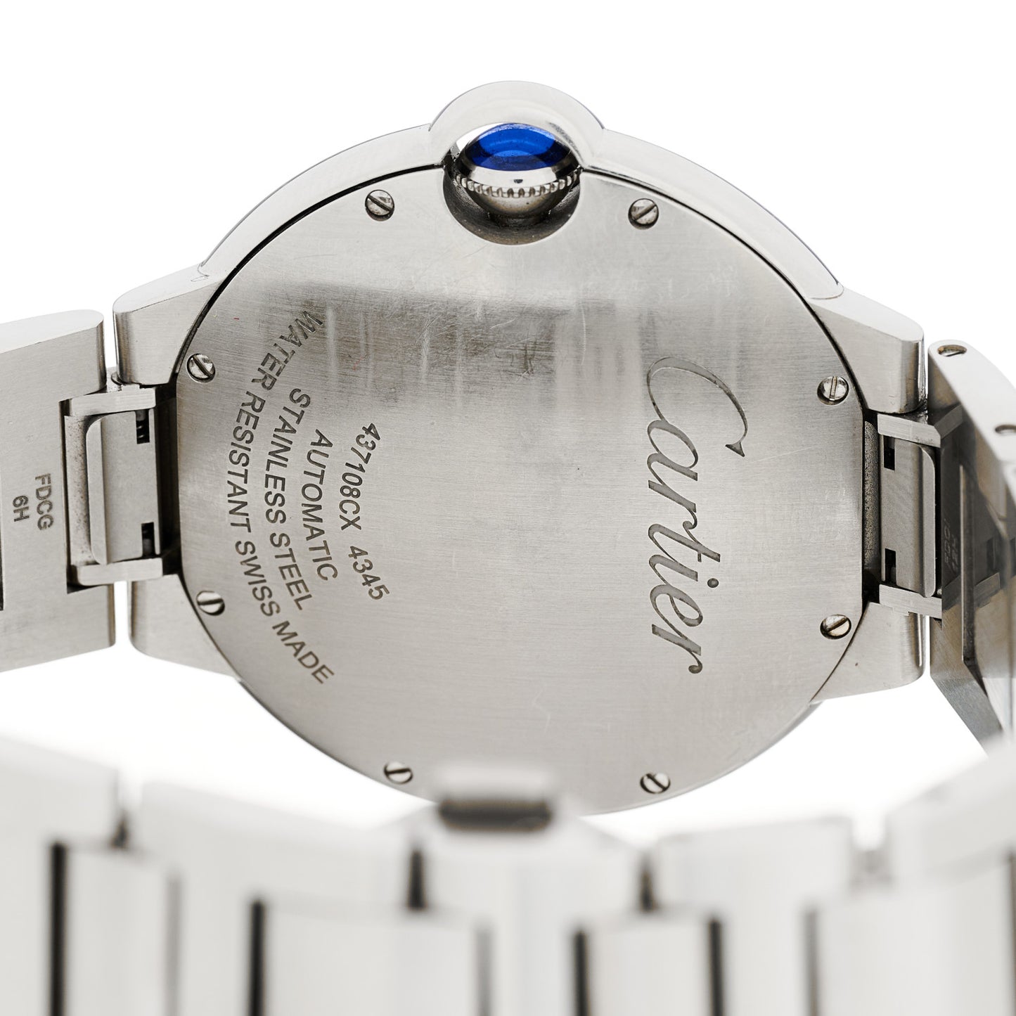 Stainless Steel 42mm Ballon Bleu De Cartier Automatic Watch