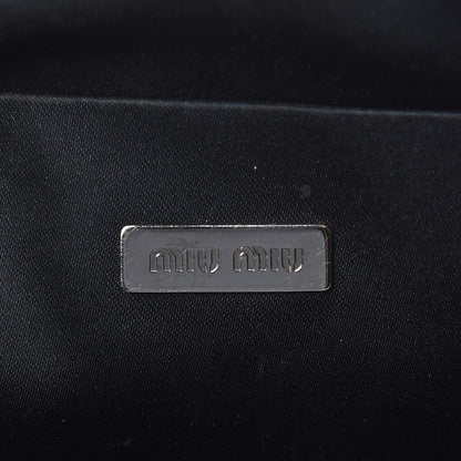 Miu Miu Vitello Shine Wristlet Black 6 of 9