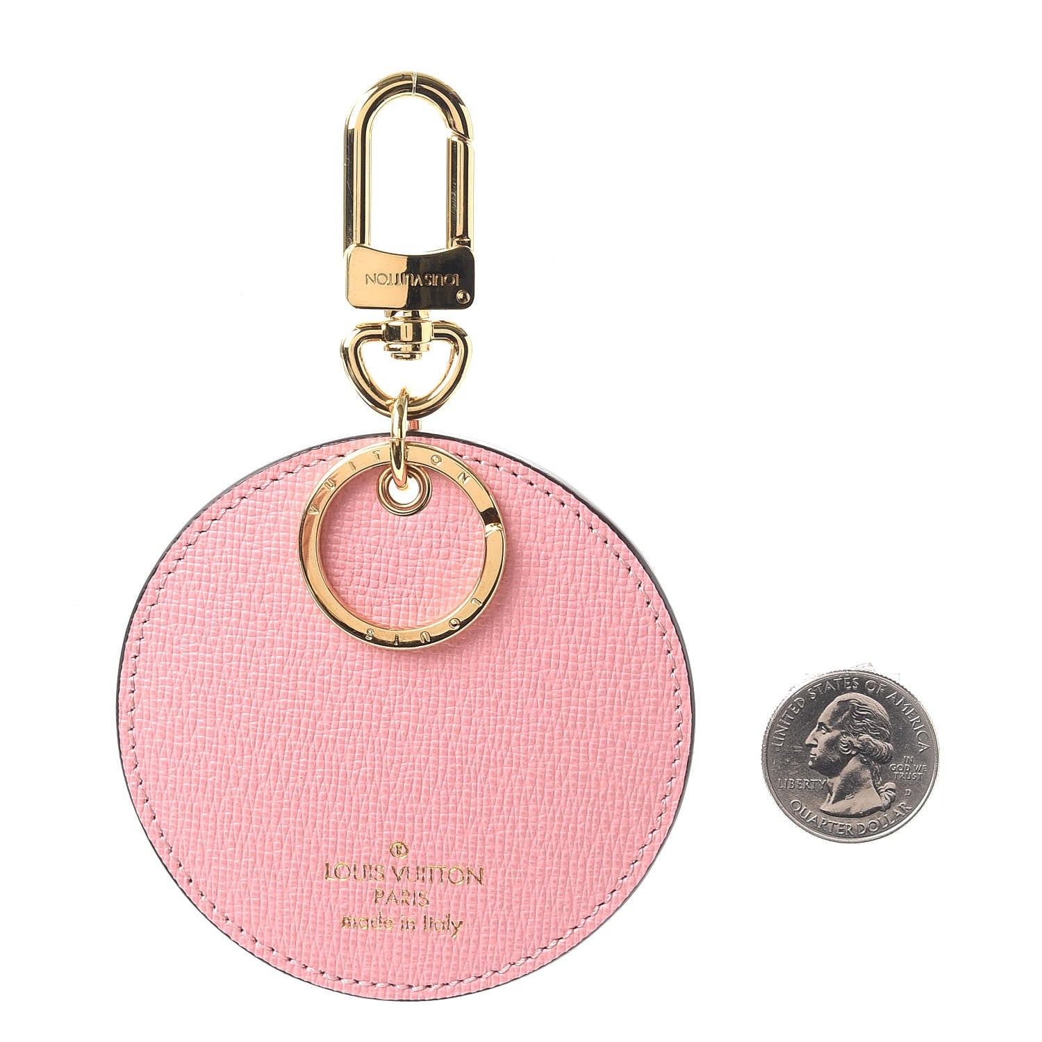 Louis Vuitton Monogram Jungle Dots Bag Charm Key Ring Sugar Pink Poppy 2 of 6