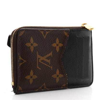 Louis Vuitton Monogram Recto Verso Card Holder Black 3 of 13