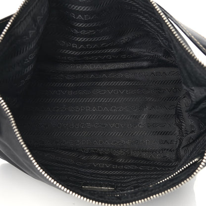 Prada Tessuto Nylon Pochette Bag Black 5 of 12
