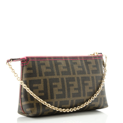 Fendi Zucca Spalmati Pochette Tobacco Fragola 3 of 7