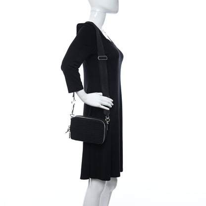 Givenchy Canvas Embroidered Antigona U 4G Camera Bag Black 2 of 10
