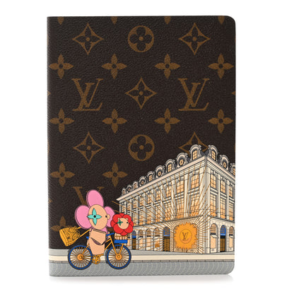 Louis Vuitton Monogram 2022 Christmas Animation Paris Clemence Notebook MM 1 of 8