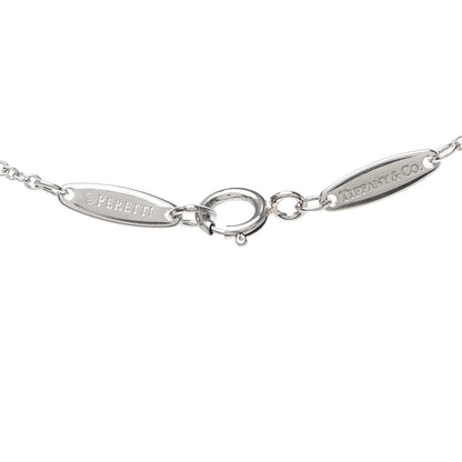 Tiffany Platinum Diamond .14ct Elsa Peretti Diamonds by the Yard Pendant Necklace 4 of 5