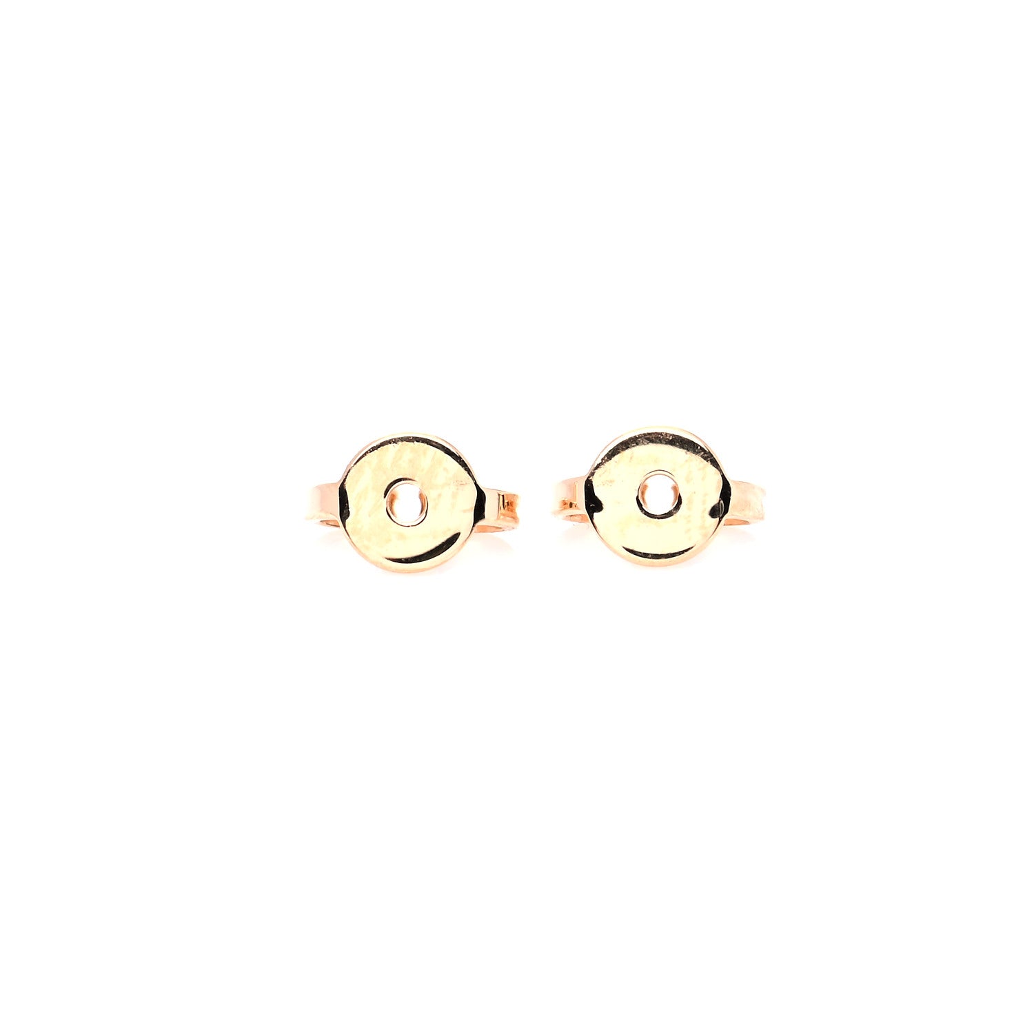 Gucci 18K Yellow Gold GG Tissue Stud Earrings 6 of 6