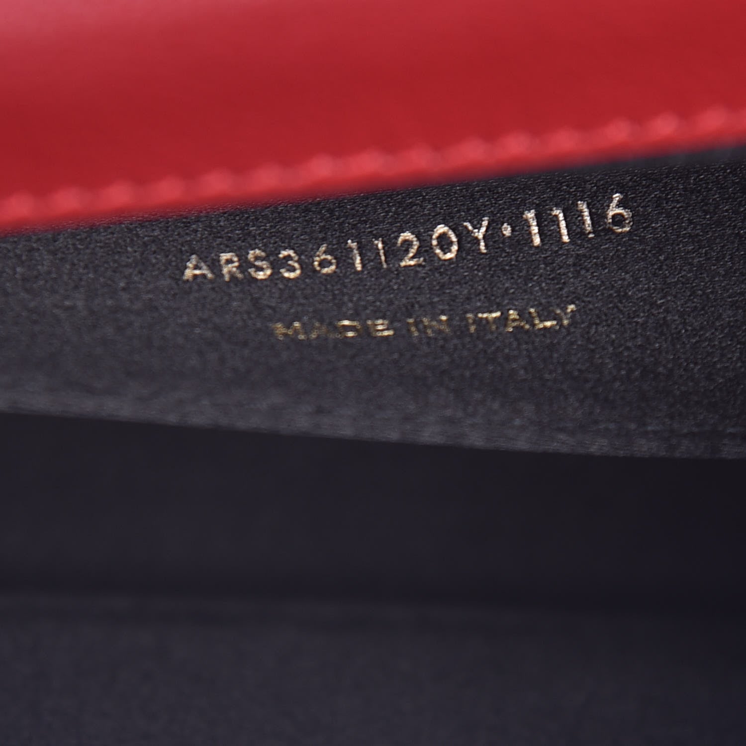 Saint Laurent Calfskin Monogram Large Belle De Jour Clutch Red 7 of 11