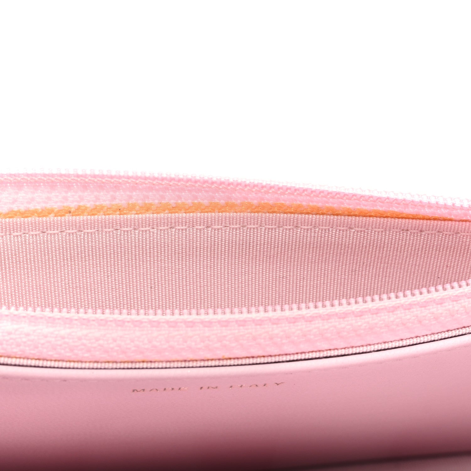 Chanel Lambskin Quilted Diamond CC Wallet On Chain WOC Pink 10 of 11