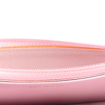 Chanel Lambskin Quilted Diamond CC Wallet On Chain WOC Pink 10 of 11