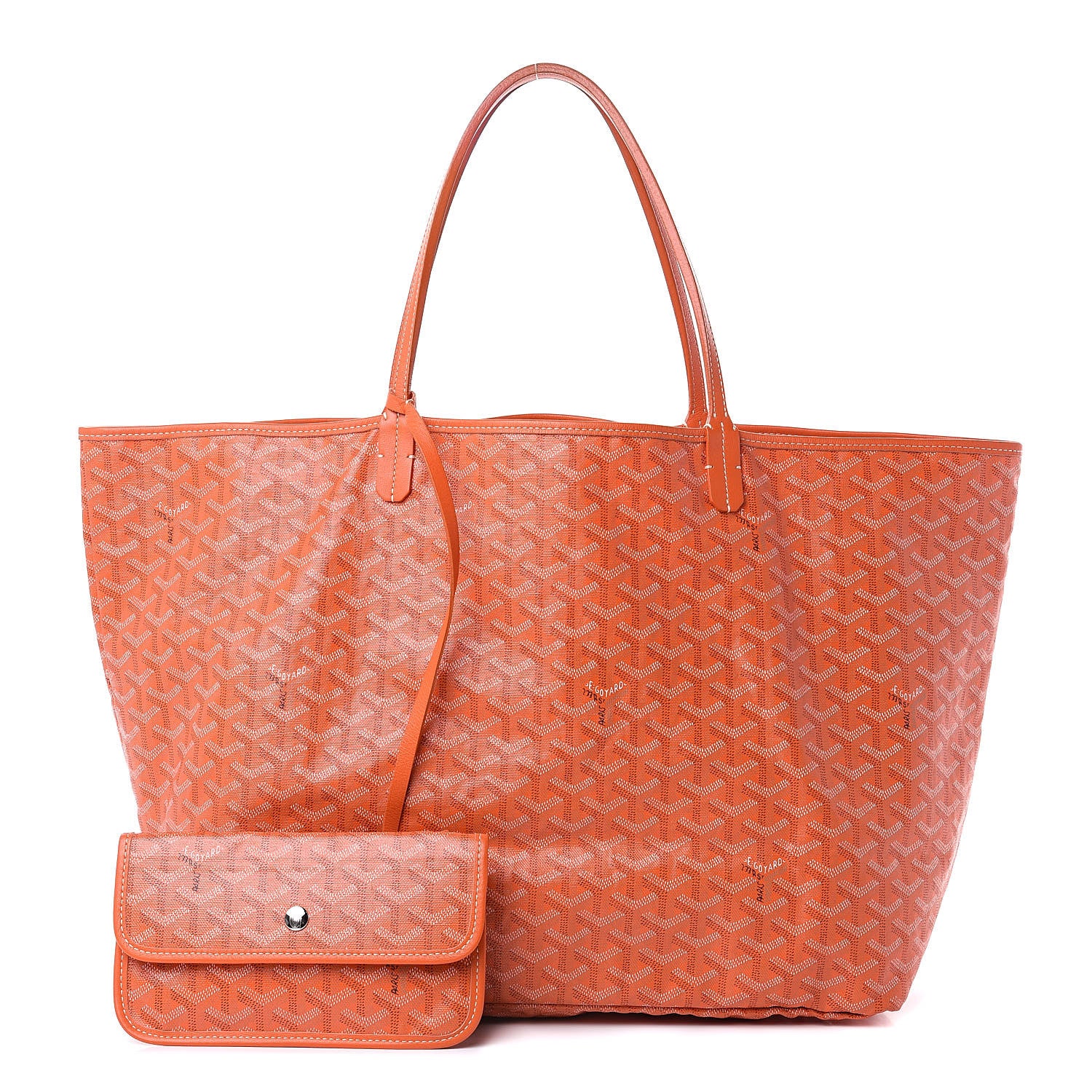 Goyard Goyardine Saint Louis GM Orange 1 of 12