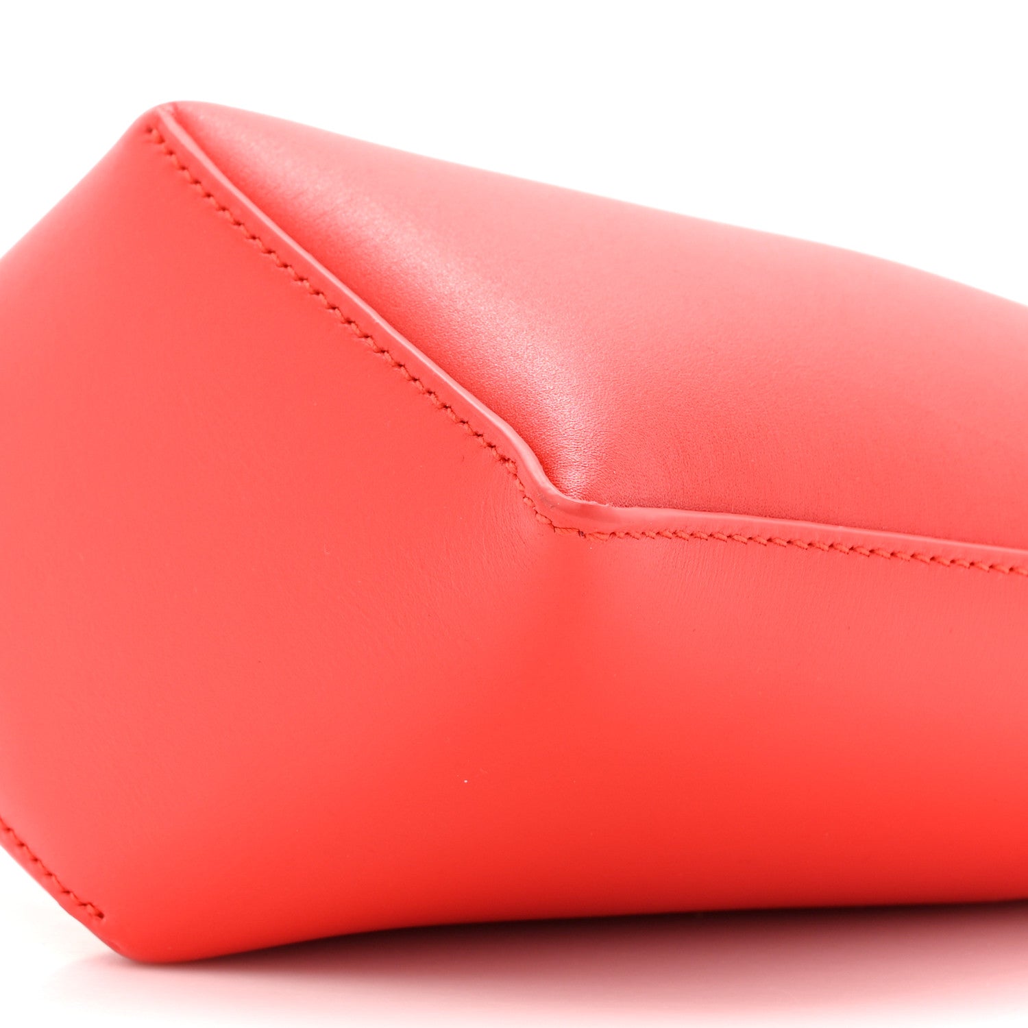 Alaia Calfskin Small Folded Bag Red 9 of 12
