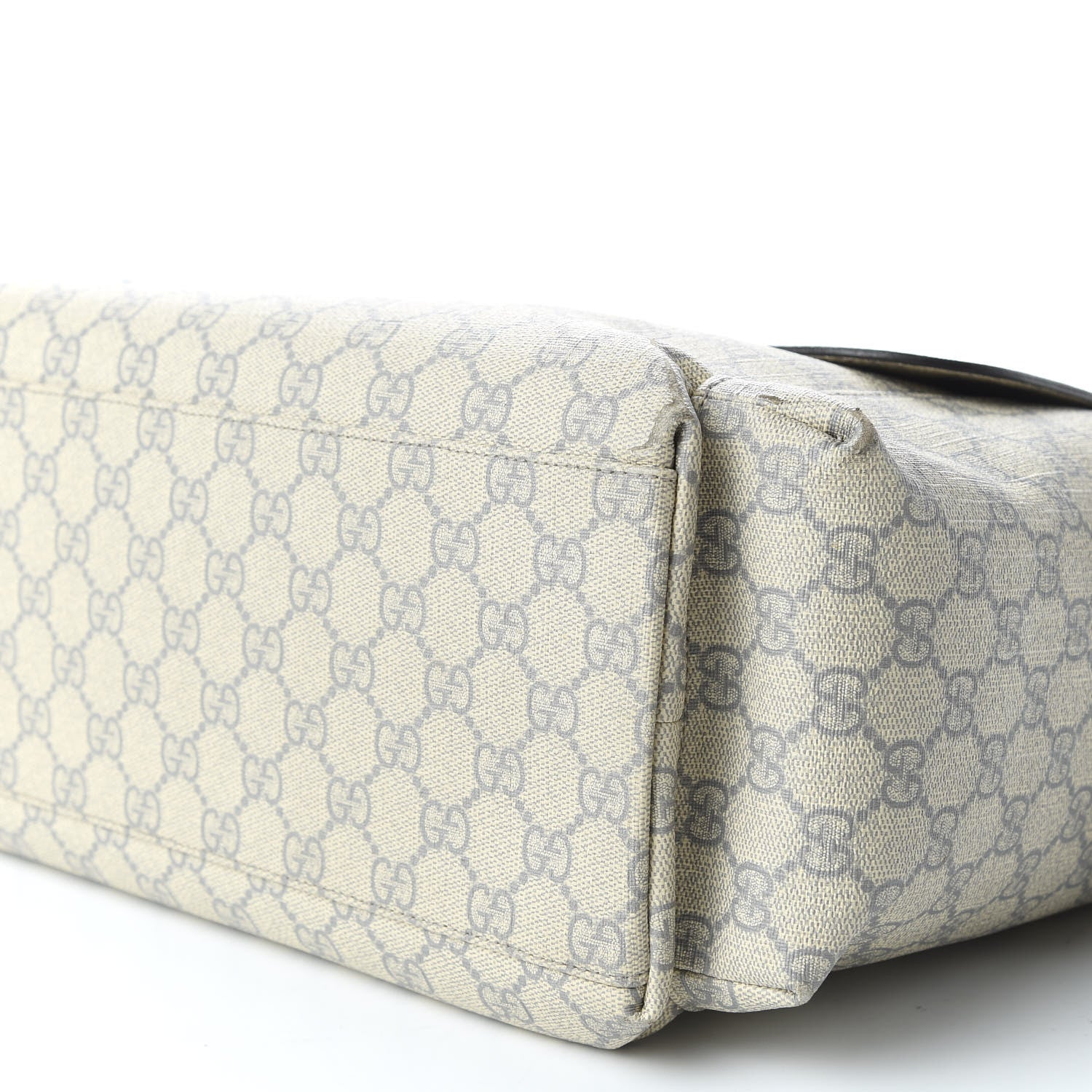 Gucci GG Plus Monogram Messenger Diaper Bag Ecru Grigio 7 of 9