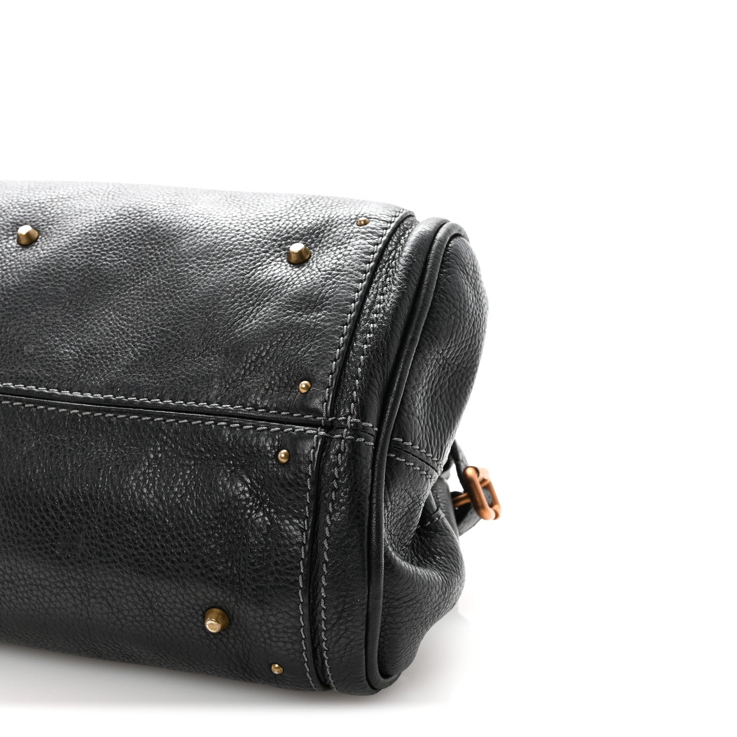 Chloe Calfskin Medium Paddington Satchel Black 9 of 9