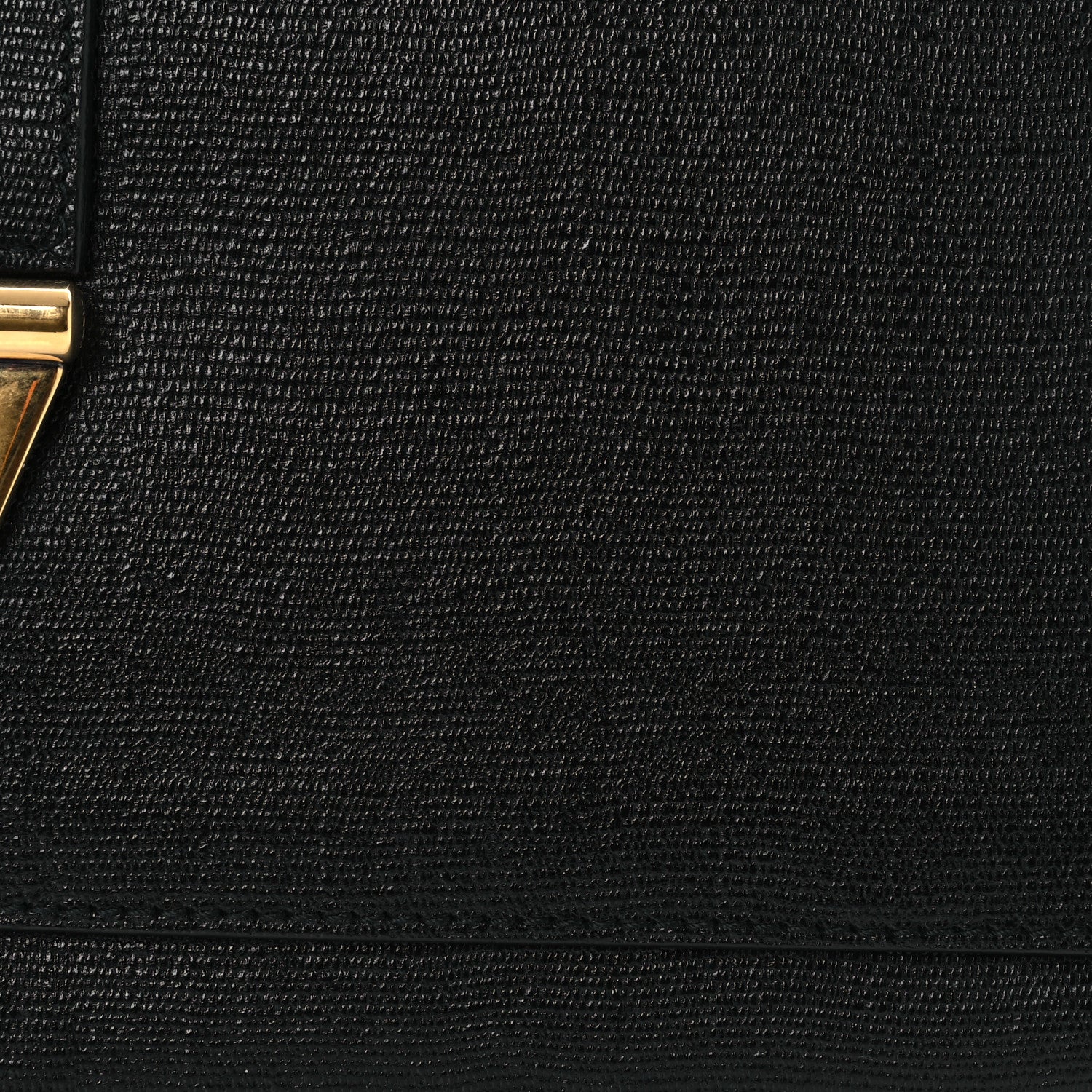 Saint Laurent Textured Calfskin Classic Y Ligne Clutch Black 7 of 10