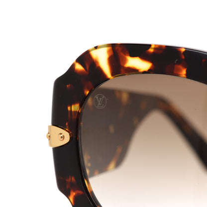 Louis Vuitton Acetate Paris Texas Sunglasses Z1133W Dark Tortoise 7 of 8