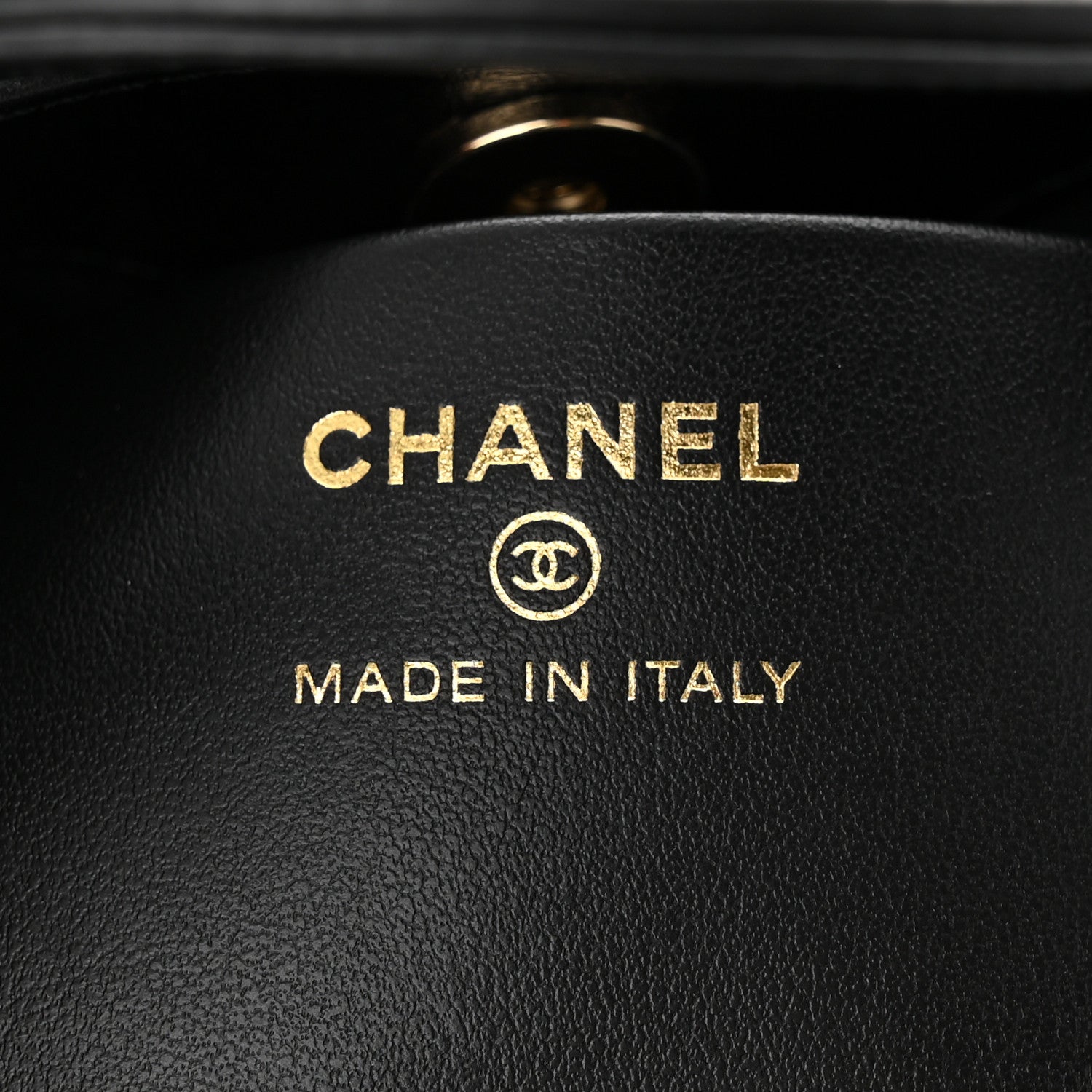 Chanel Shiny Crumpled Calfskin Quilted Nano 31 Shopping Bag Black 6 of 11