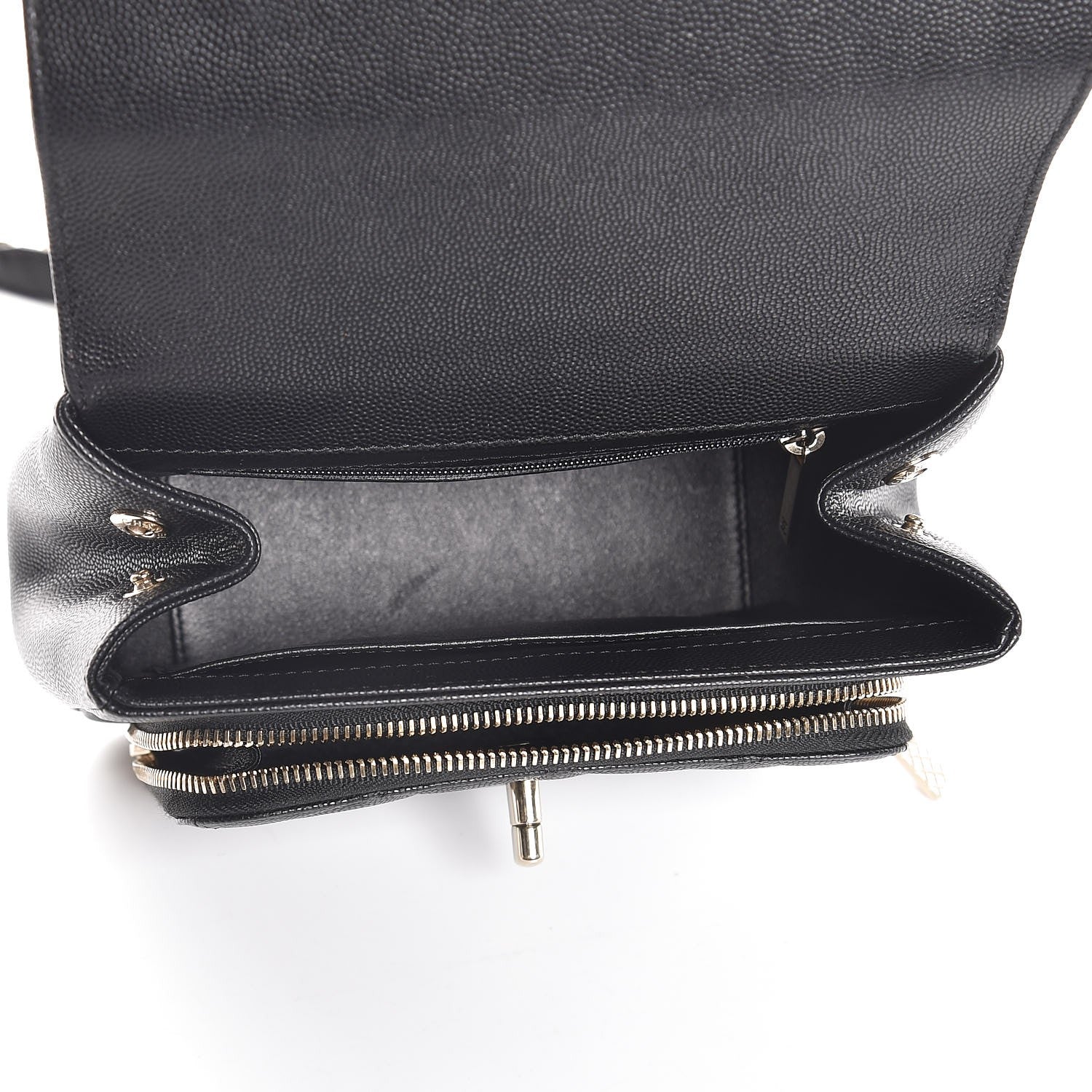 Chanel Caviar Quilted Small Business Affinity Flap Black 5 of 9