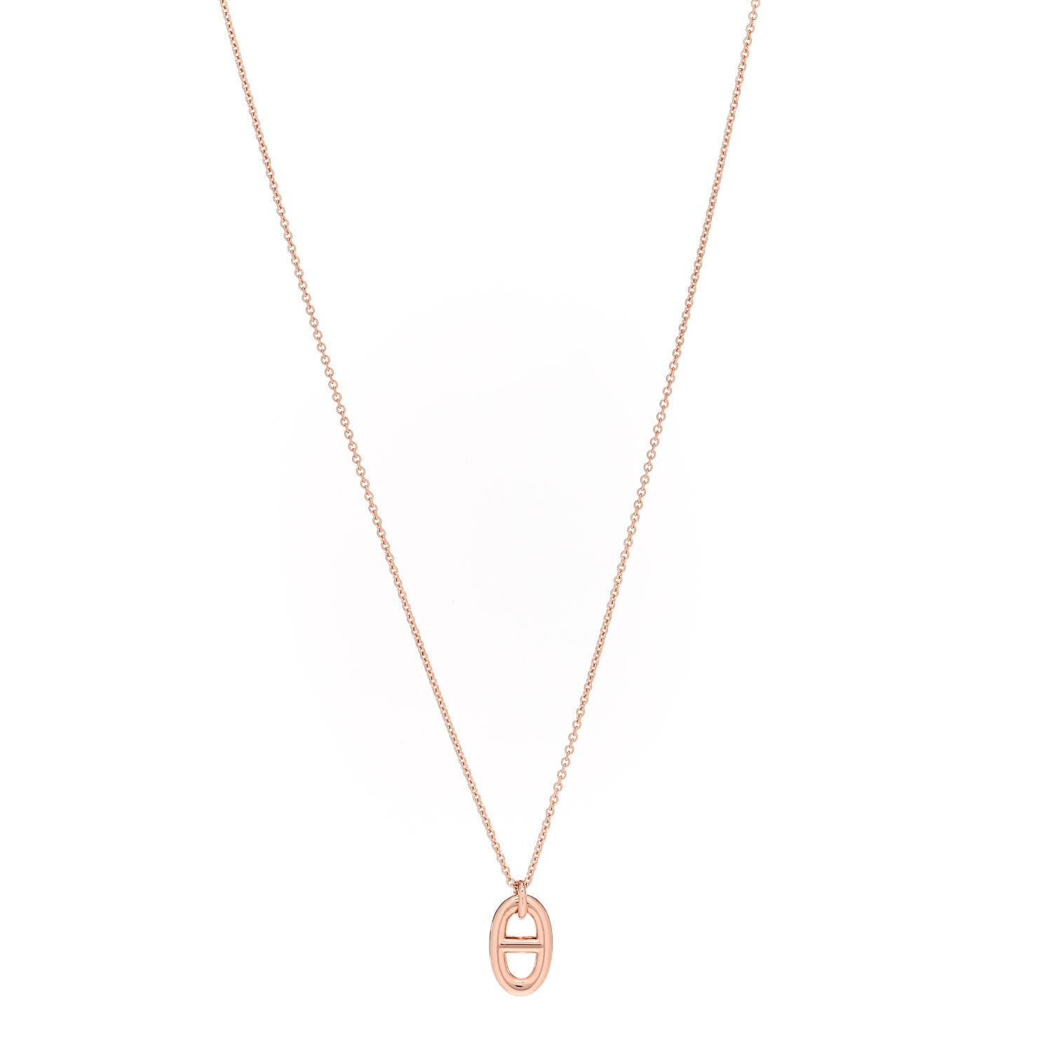 Hermes 18K Rose Gold PM Farandole Pendant Necklace 1 of 5
