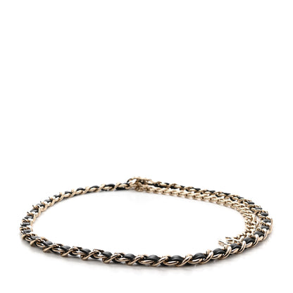 Chanel Lambskin Chain CC Belt Black Gold 2 of 5