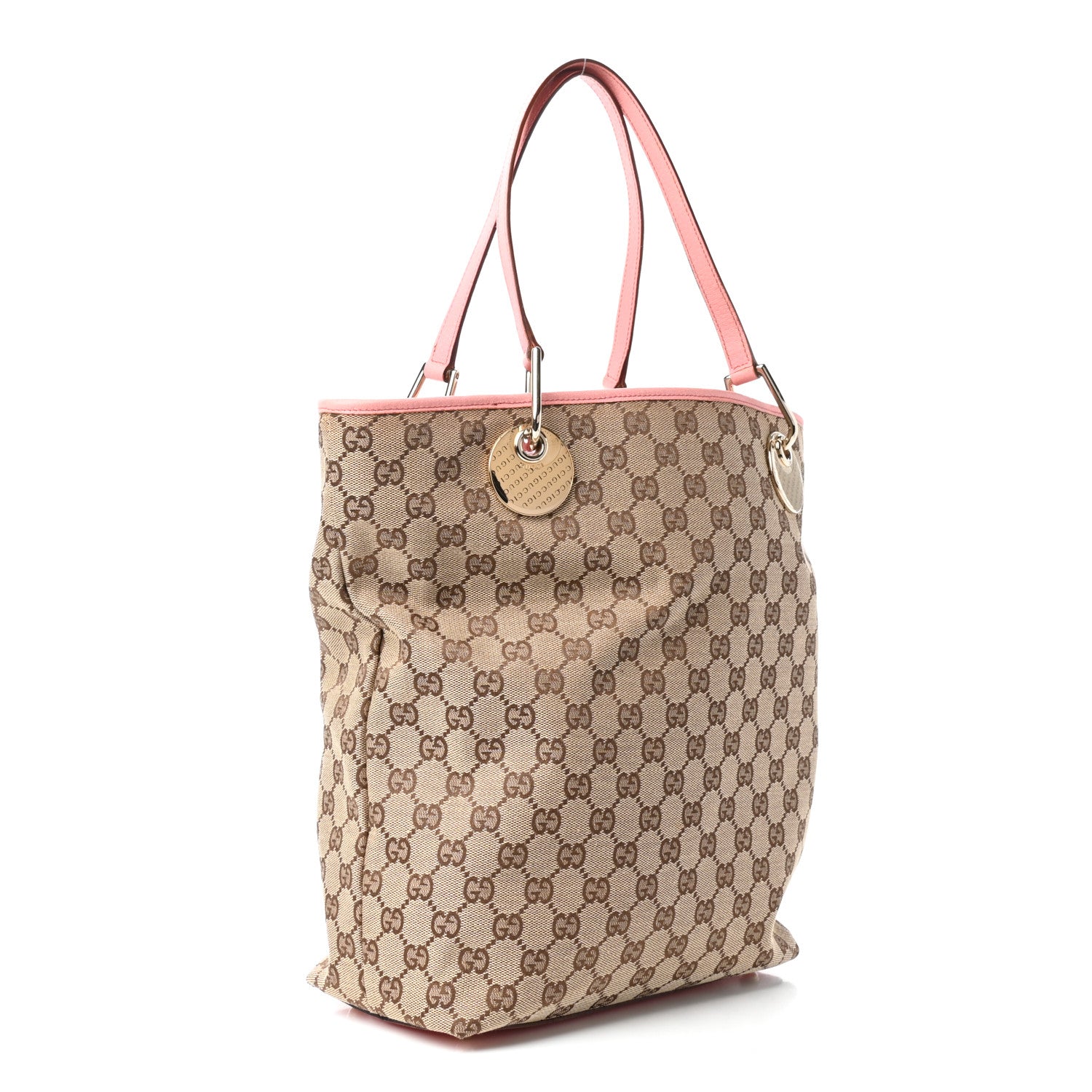 Gucci Monogram Large Eclipse Tote Pink 3 of 9