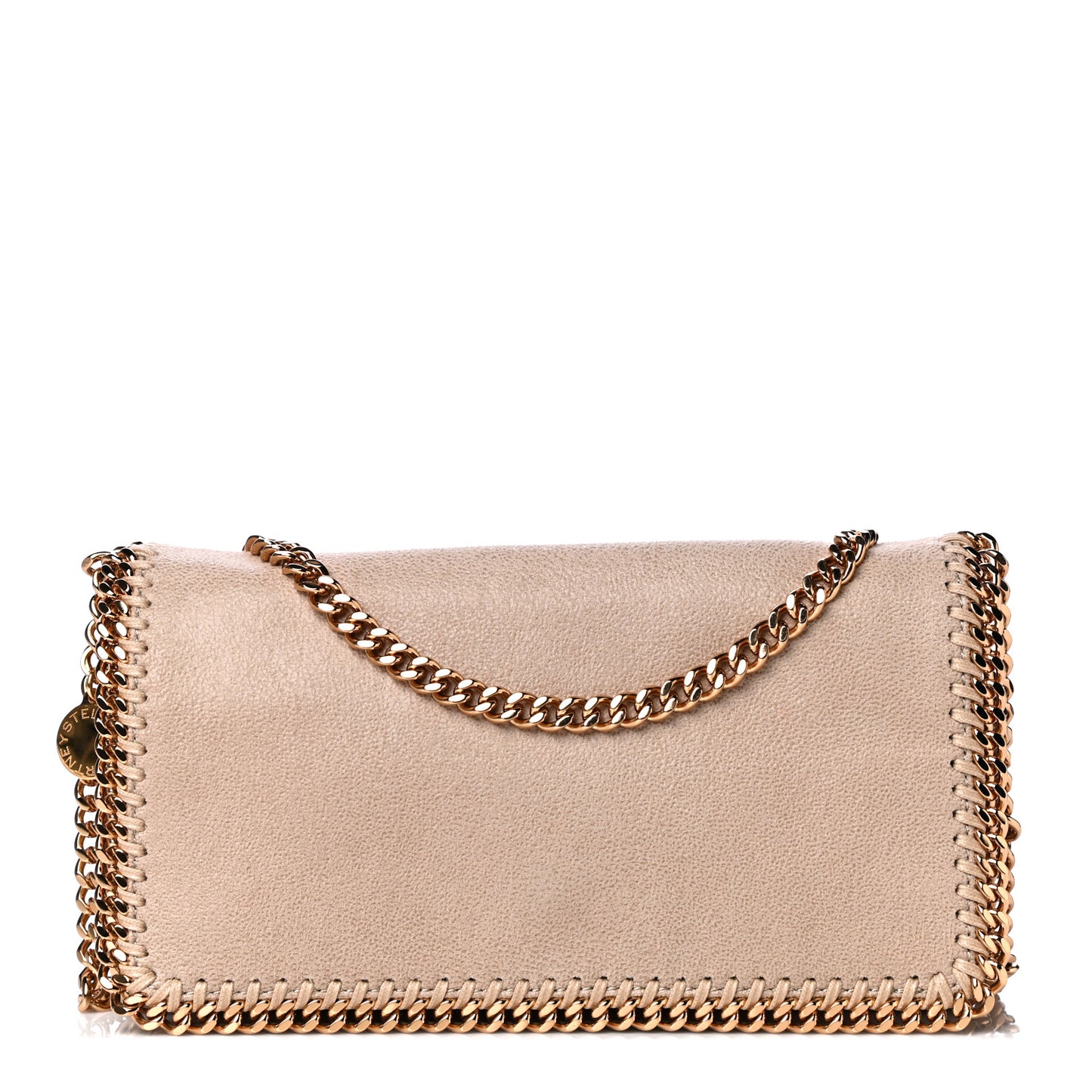 Shaggy Deer Falabella Crossbody Bag Beige
