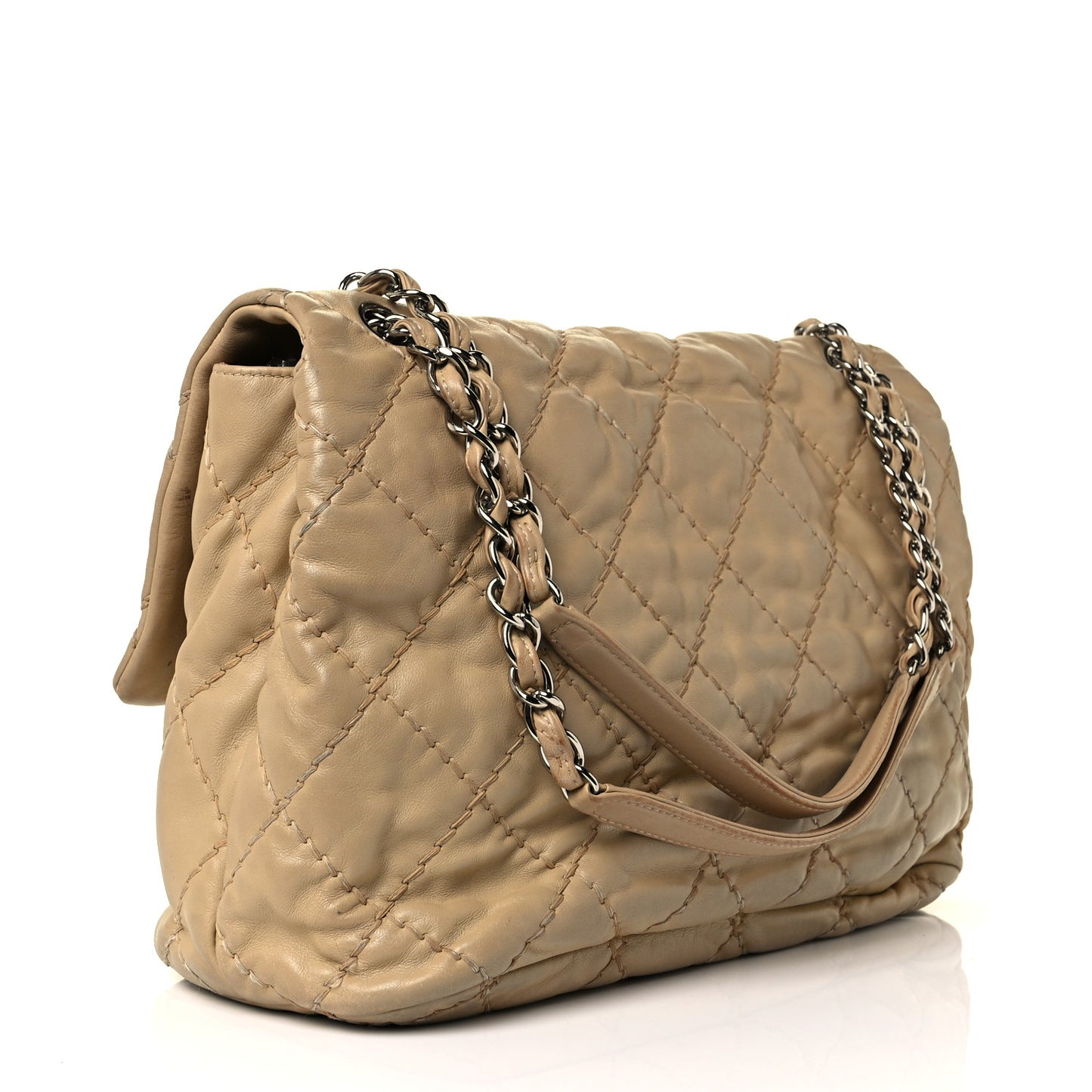 Calfskin Love Me Tender Flap Beige