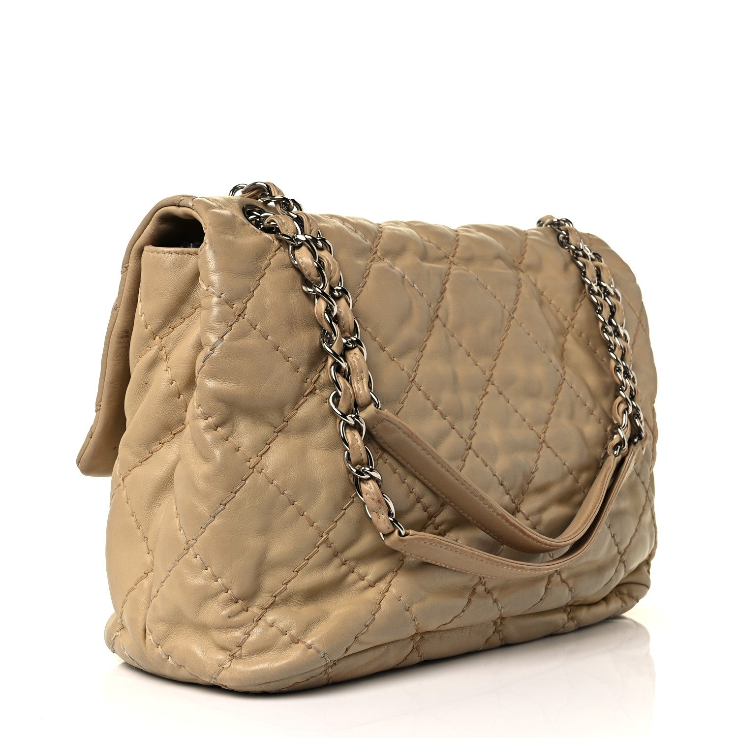 Chanel Calfskin Love Me Tender Flap Beige 3 of 30