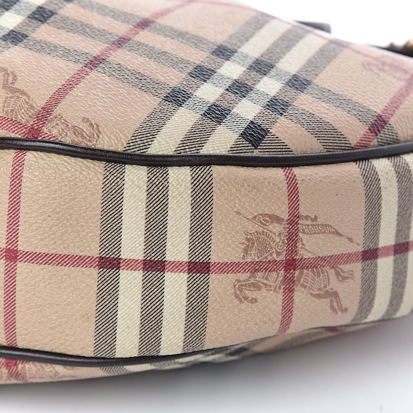 Haymarket Check Hobo Brown