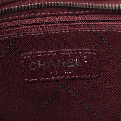 Chanel Grained Calfskin Shopping Fever Tote Black 7 of 8