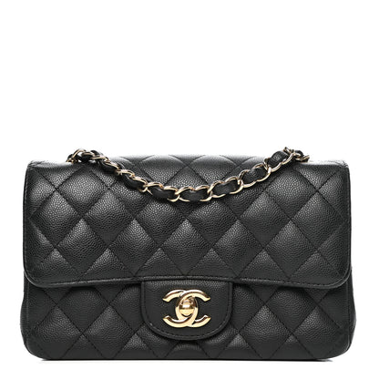 Chanel Caviar Quilted Mini Rectangular Flap Black 1 of 12
