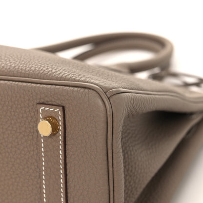 Hermes Togo Birkin 30 Etoupe 12 of 13