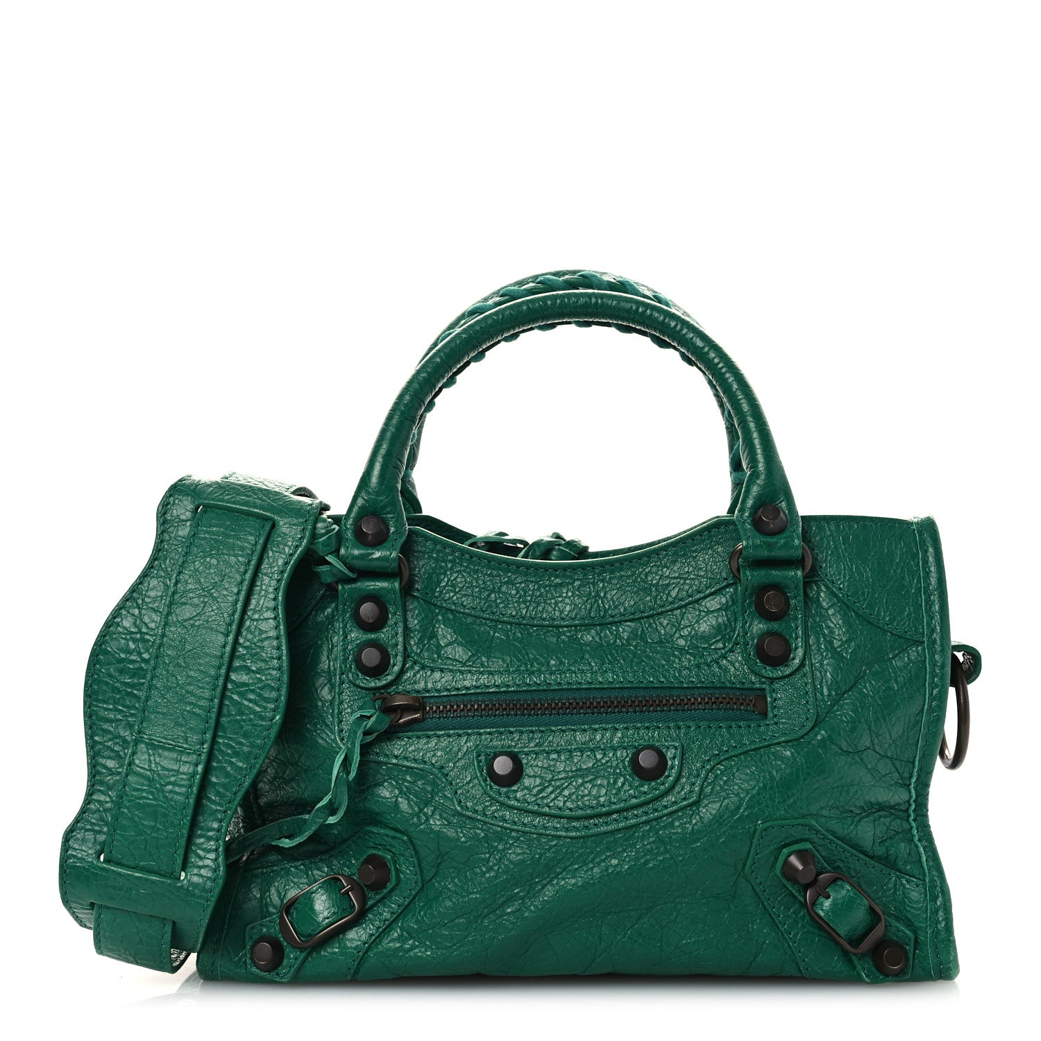 Balenciaga Agneau Classic Hardware Mini City Vert Perroquet 1 of 12
