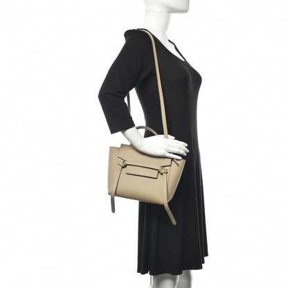 Celine Grained Calfskin Nano Belt Bag Light Taupe 2 of 9