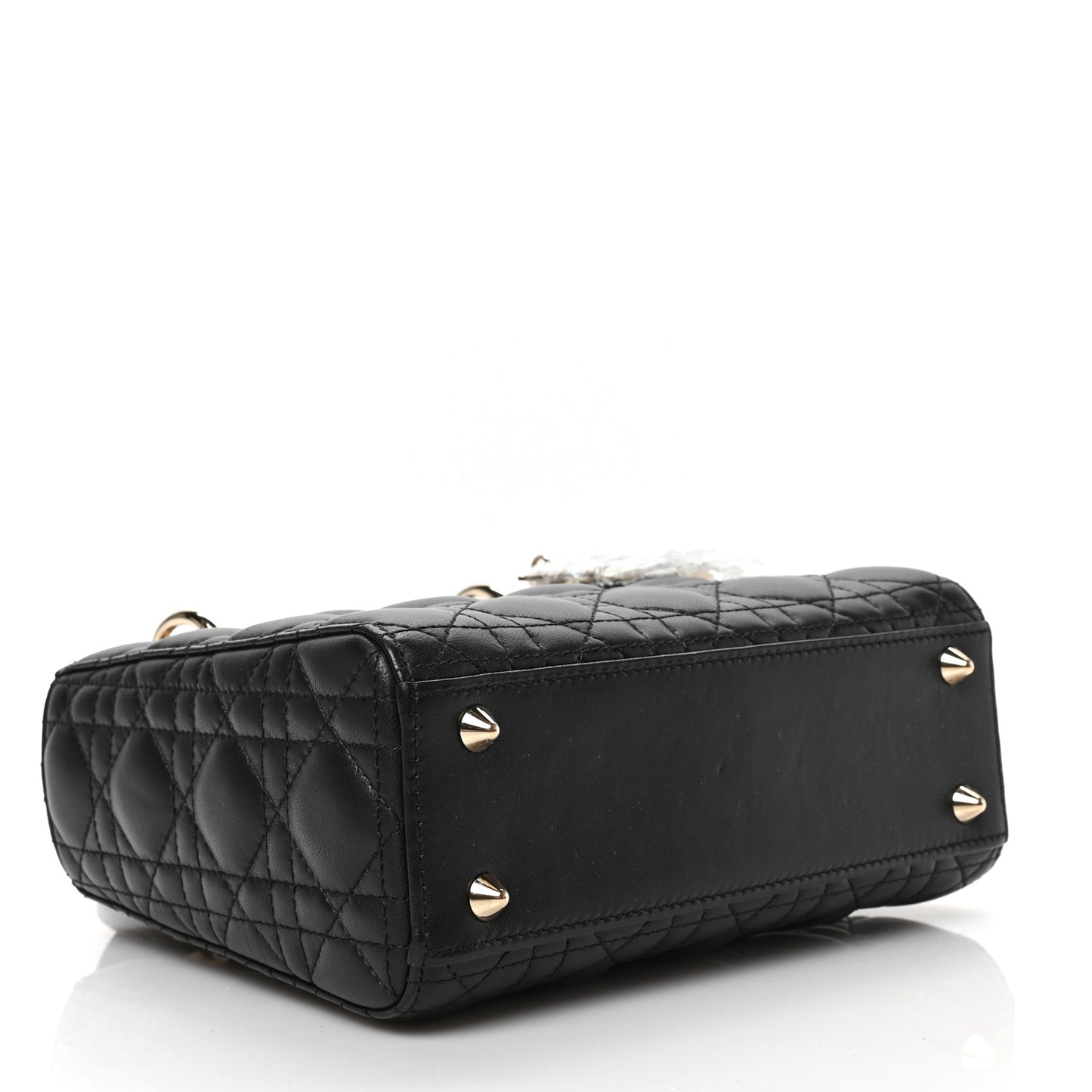 Lambskin Cannage Small My ABCDior Lady Dior Black