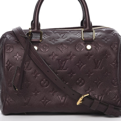 Louis Vuitton Empreinte Speedy Bandouliere 25 Grenat 8 of 15