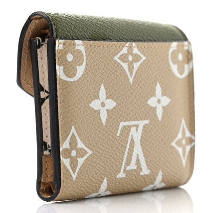 Louis Vuitton Monogram Giant Zoe Wallet Kaki 3 of 7