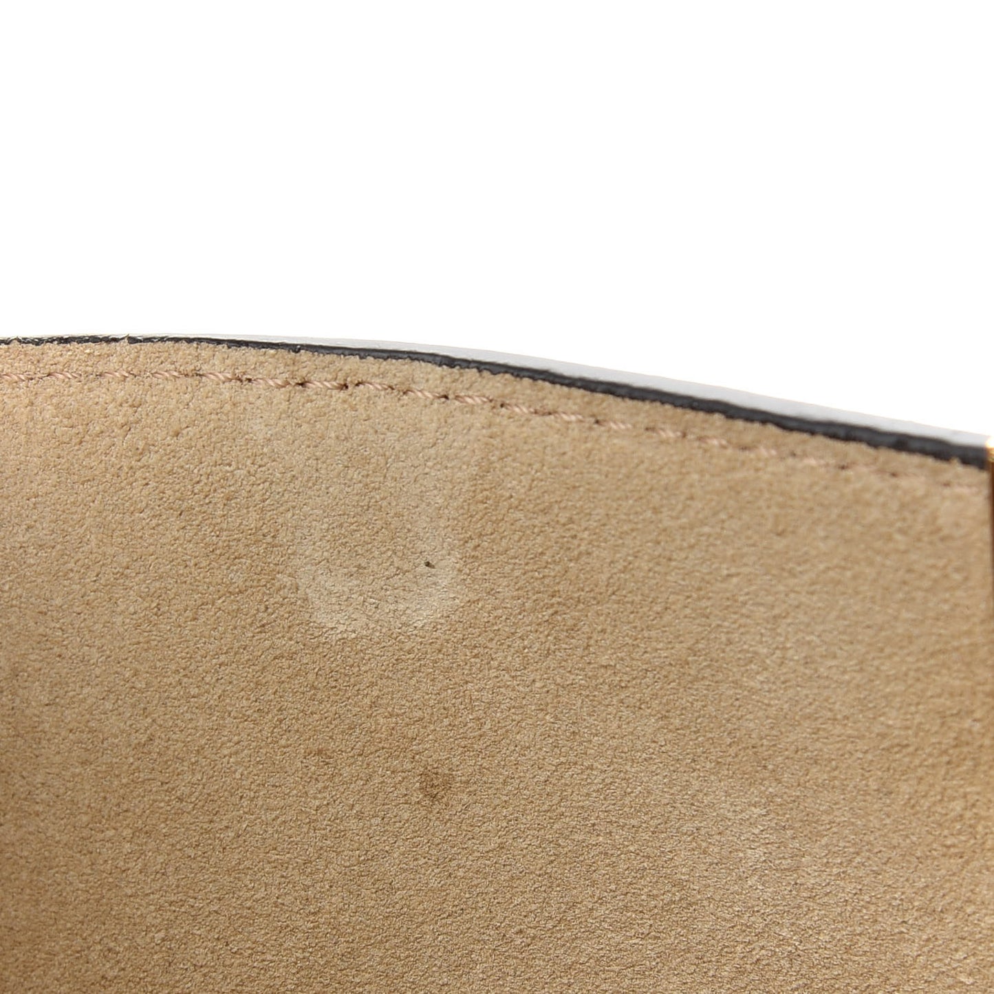 Suede Patent Gradient Marquetry Iconic Clutch Multicolor