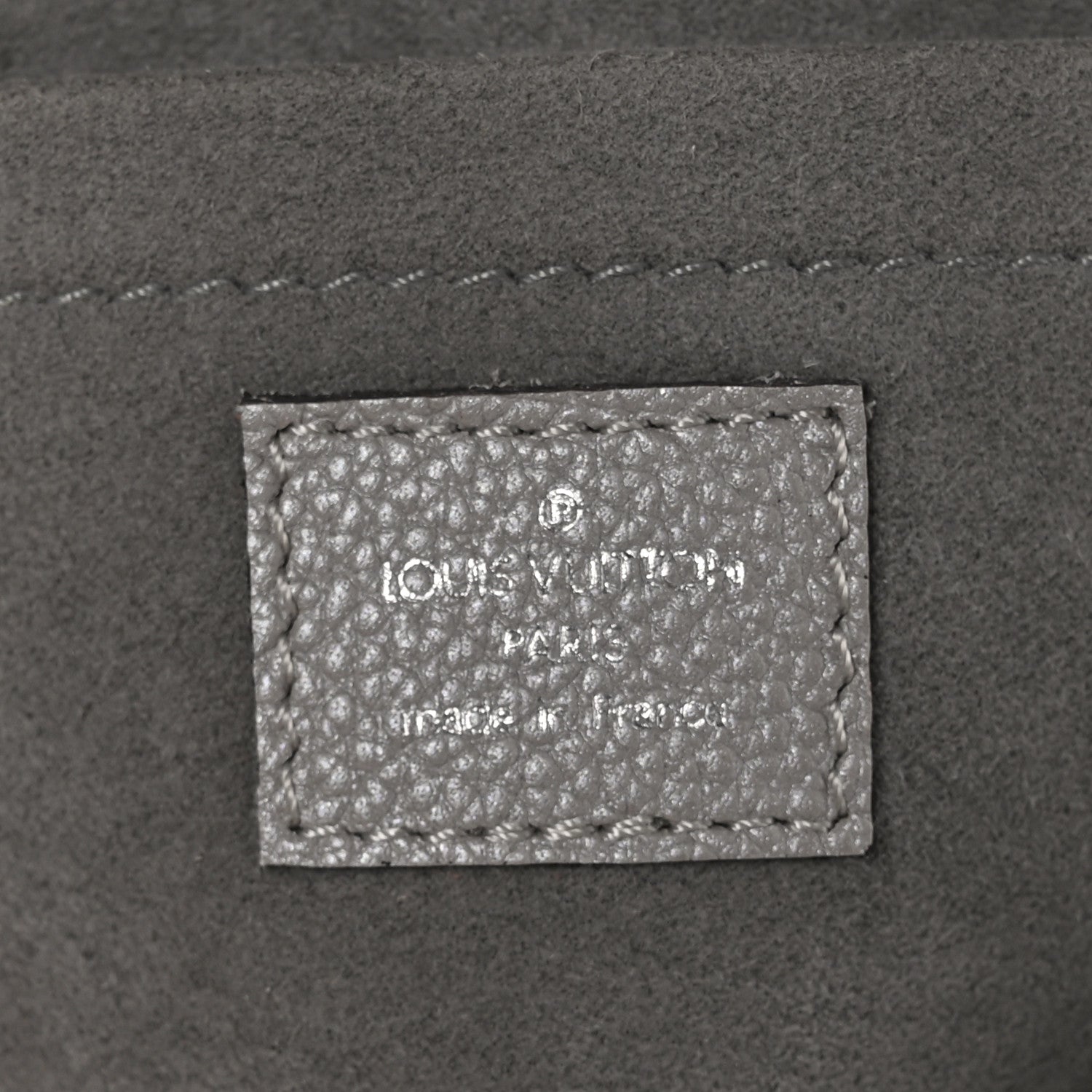 Louis Vuitton LOUIS VUITTON Mahina Scala Mini Pouch Gris Souris 6 of 9