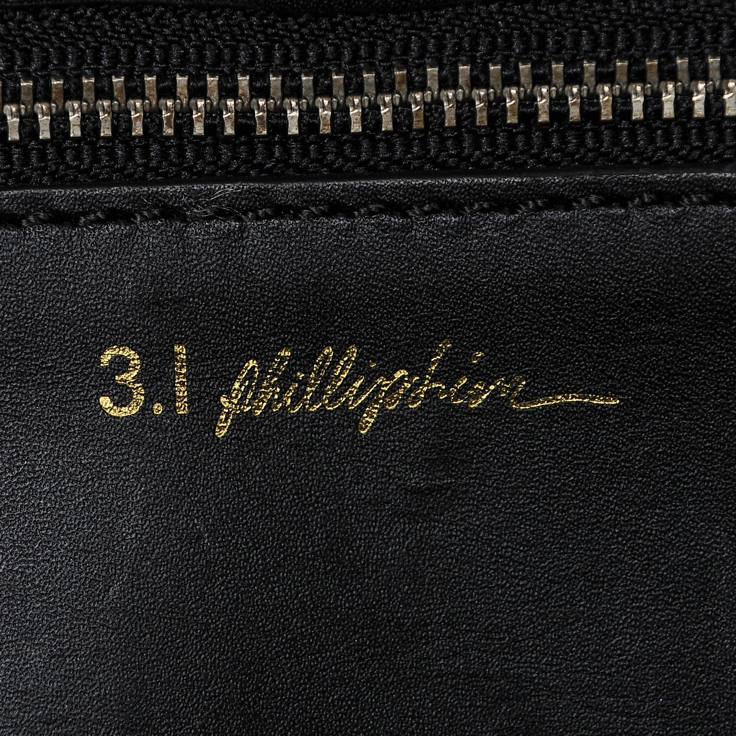 3.1 Calfskin 31 Minute Clutch Black
