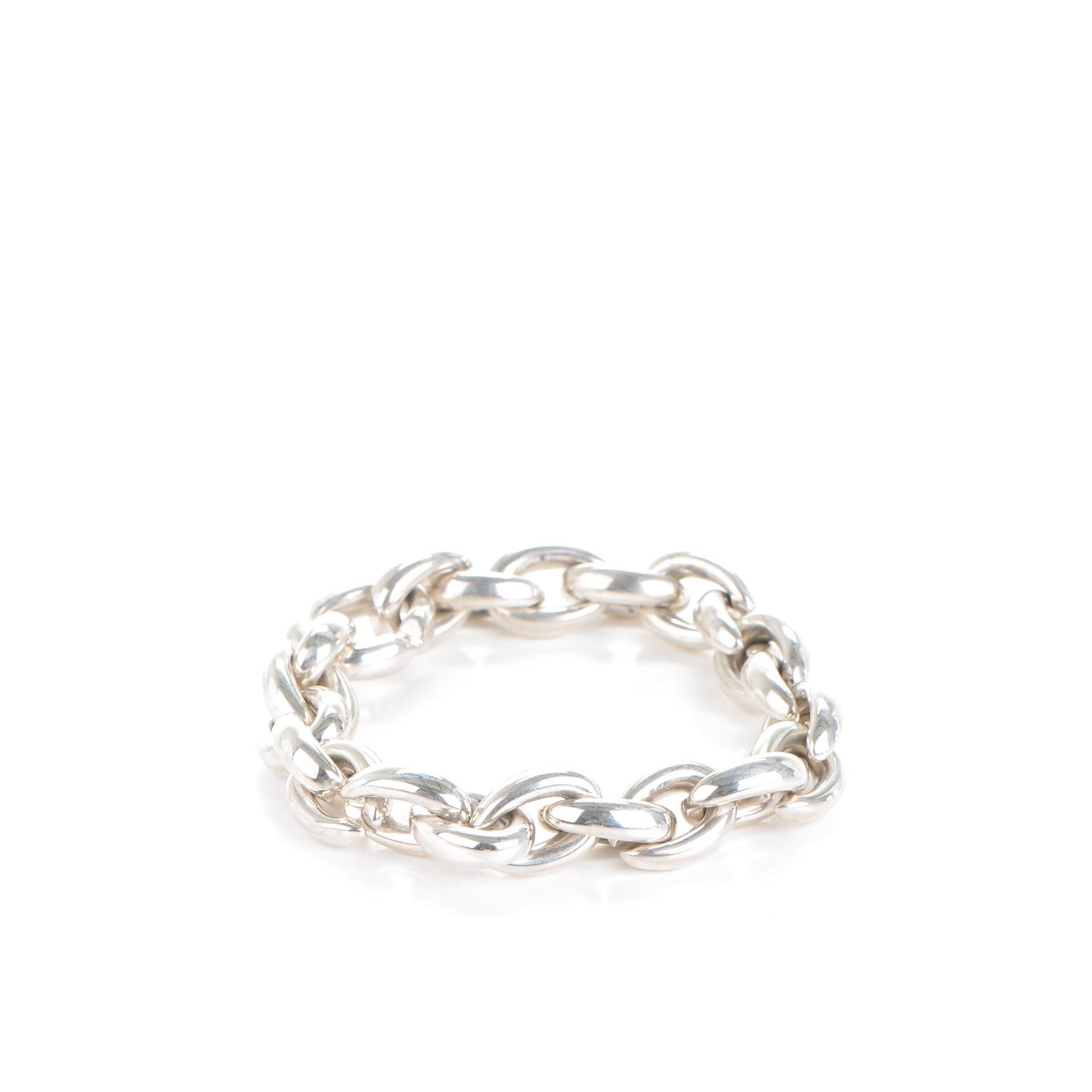 Hermes Sterling Silver Acrobat Bracelet 3 of 4
