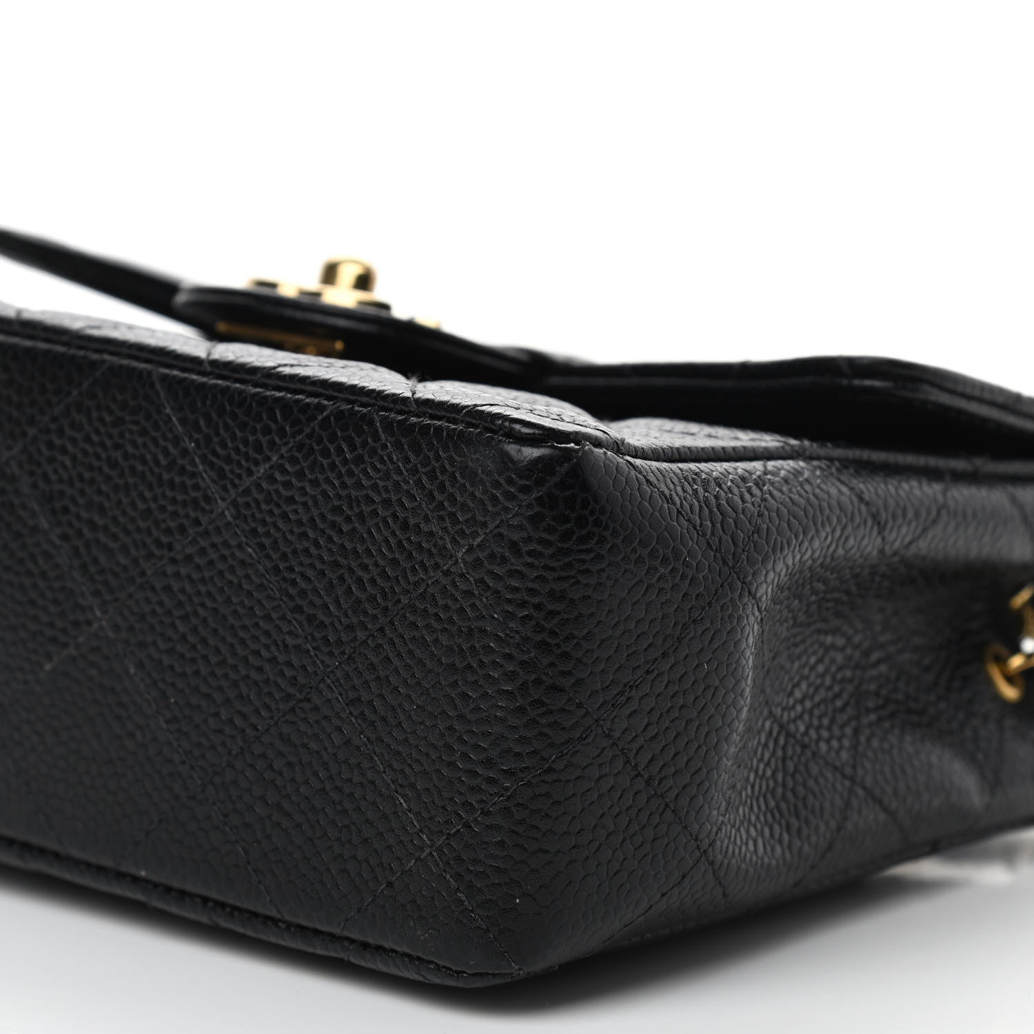 Chanel Caviar Quilted Mini Square Flap Black 10 of 10