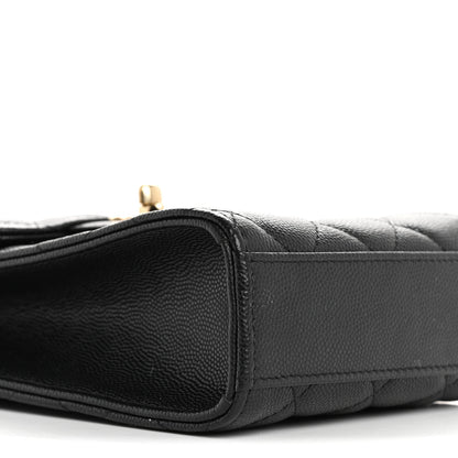 Chanel Caviar Quilted Classic Phone Holder Black 11 of 16