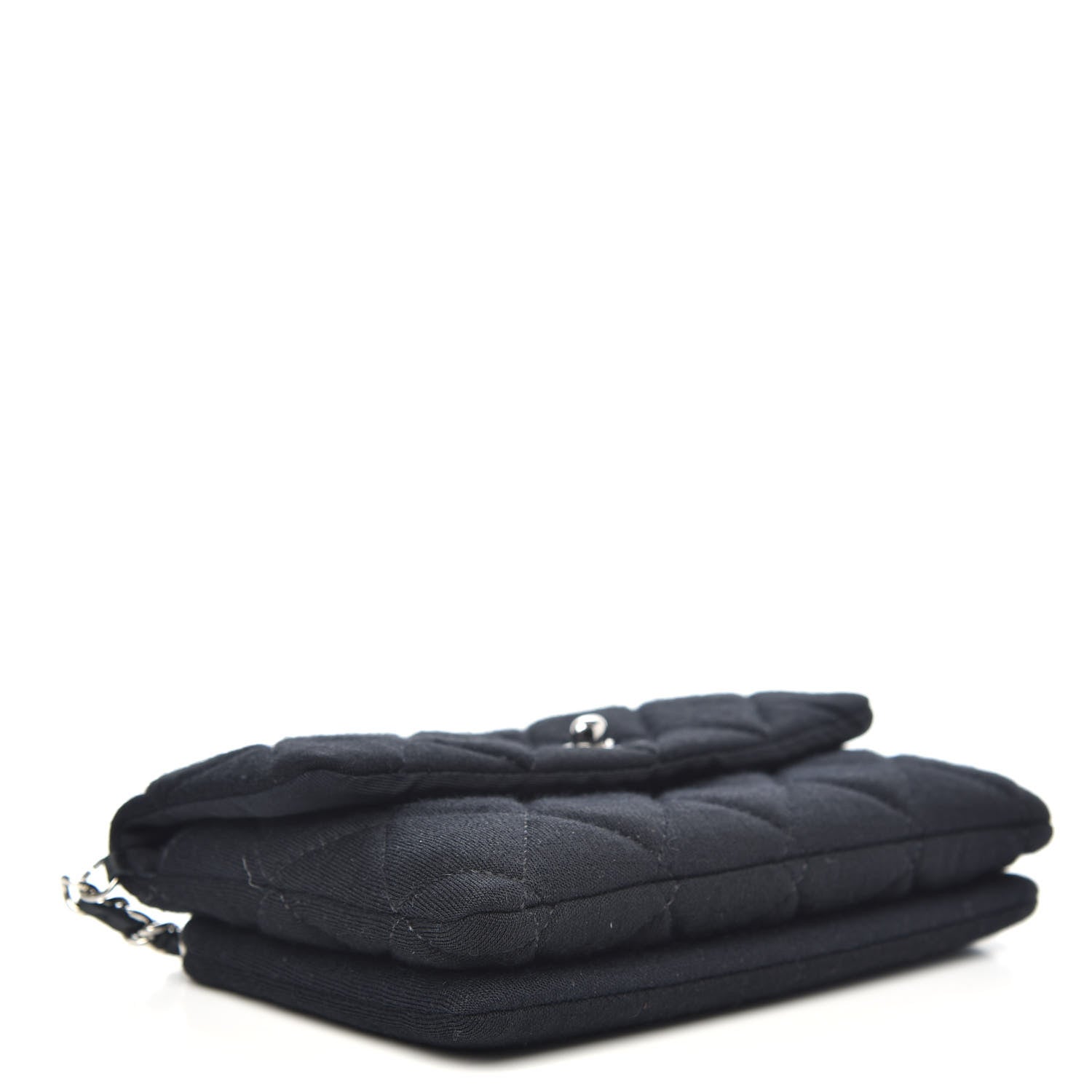 Chanel Jersey Quilted Mini Flap Black 4 of 10