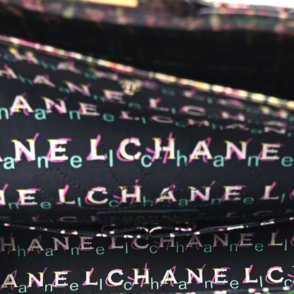 Chanel Tweed Printed Lambskin Quilted 2.55 Reissue 225 Flap Multicolor 5 of 13