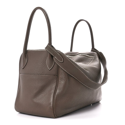 Hermes Taurillon Clemence Lindy 30 Etoupe 3 of 14