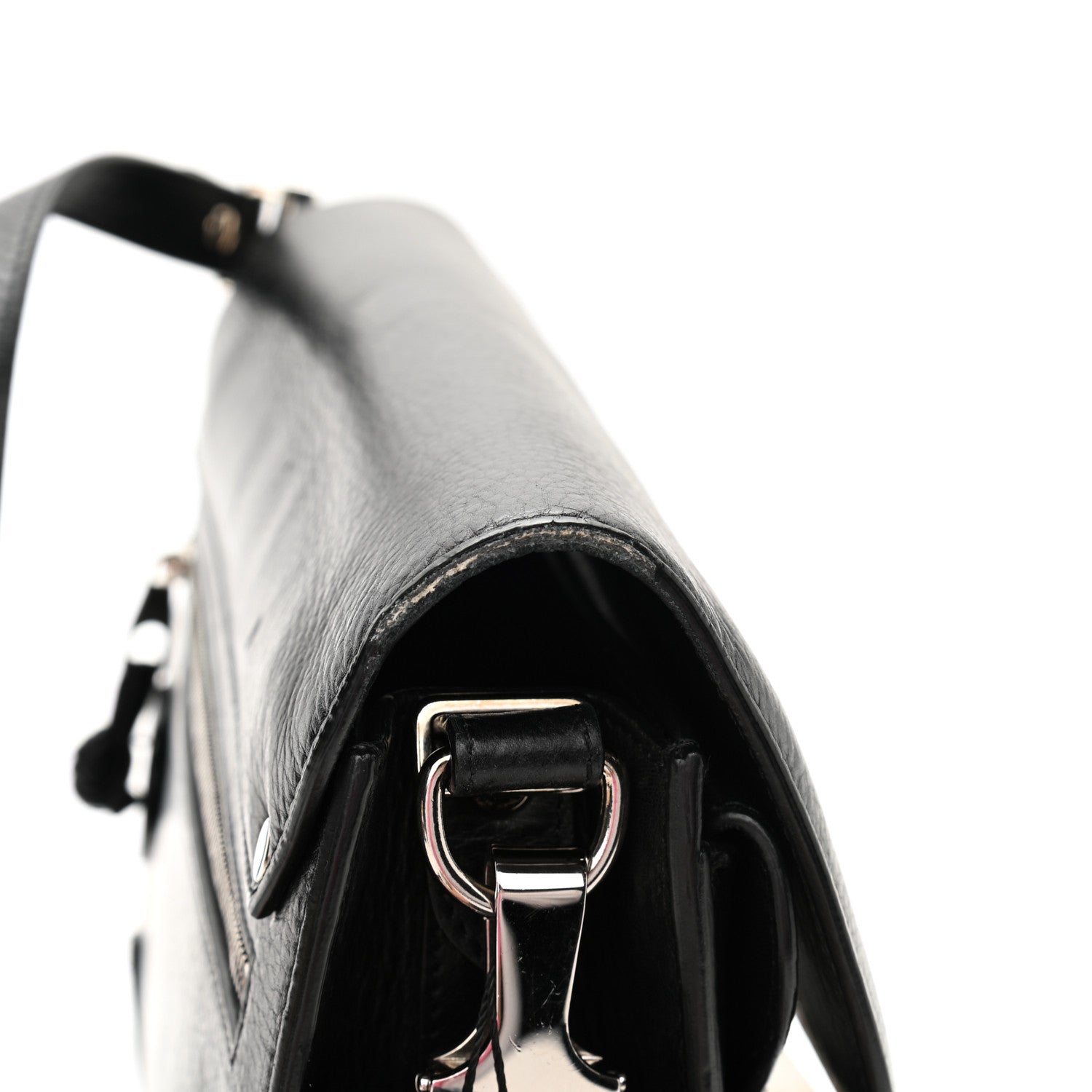 Proenza Schouler Calfskin PS11 Classic Shoulder Bag Black 11 of 13