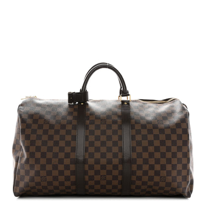 Louis Vuitton Damier Ebene Keepall 50 1 of 9